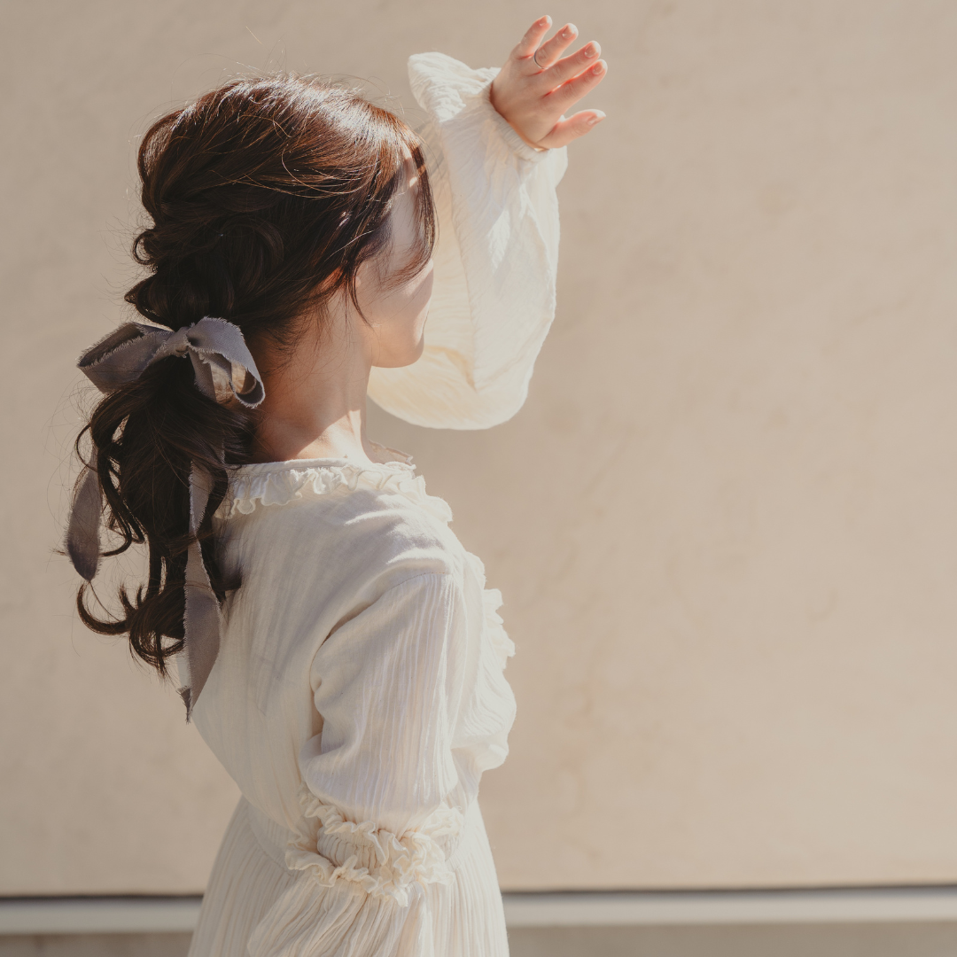sold out【4/29〜5/10】【初回生産分のご予約を承ります】「VIVIENNE/ ヴィヴィエンヌ」 オーガニックコットンドレス