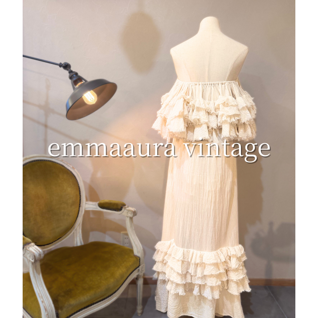 【予約商品🎁】オーガニックコットンドレス「ジゼル」