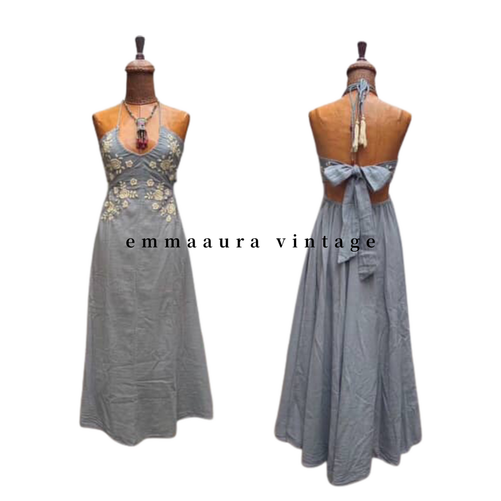 🔔NEW カラードレス【Mare】手縫いやオーガニック染料使用のオーガニックコットンワンピース