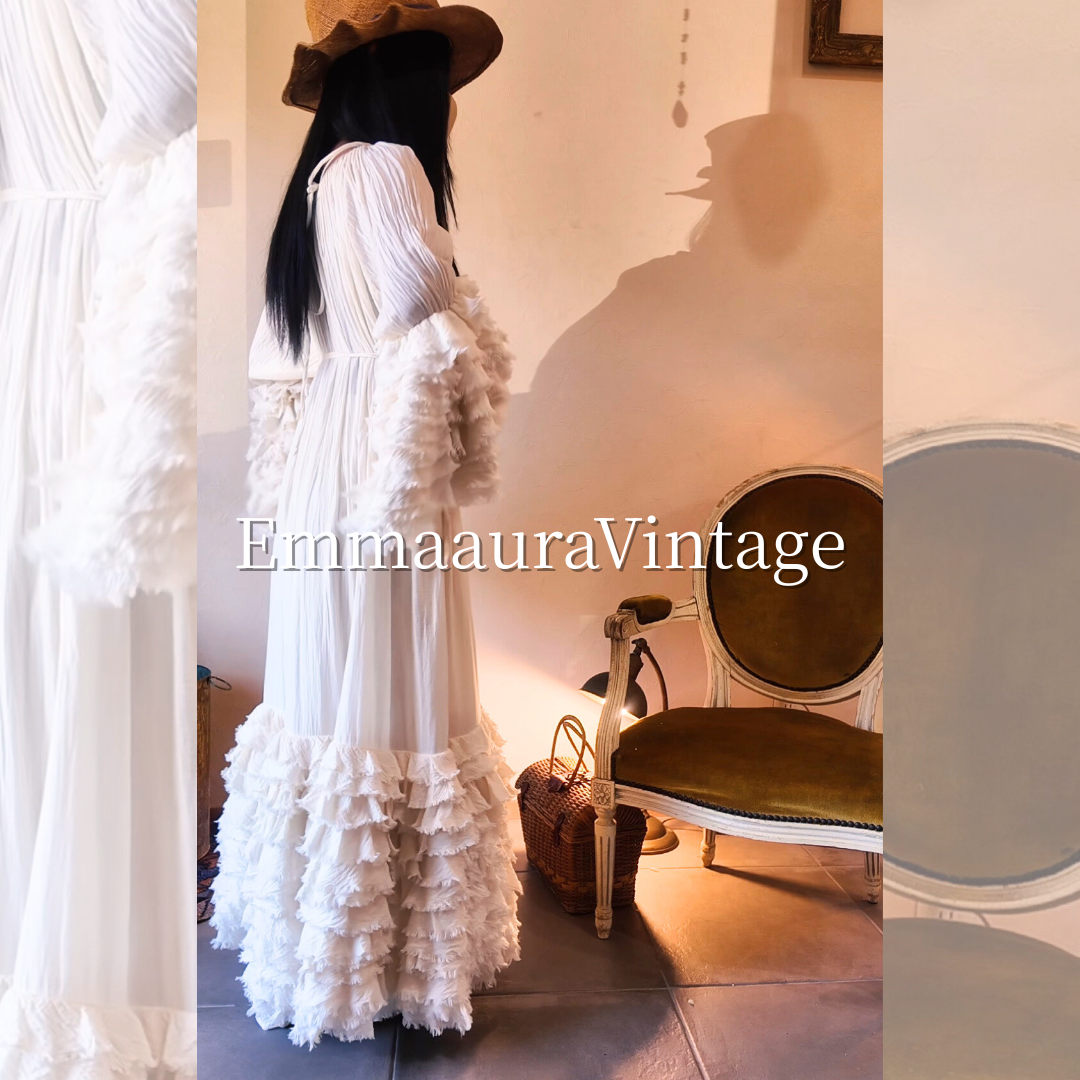 【すぐ届く】もけもけドレス🔔オーガニックコットンドレス「ミゼル」