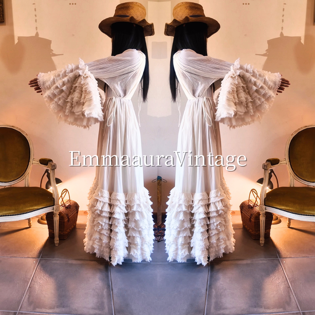 【すぐ届く】もけもけドレス🔔オーガニックコットンドレス「ミゼル」