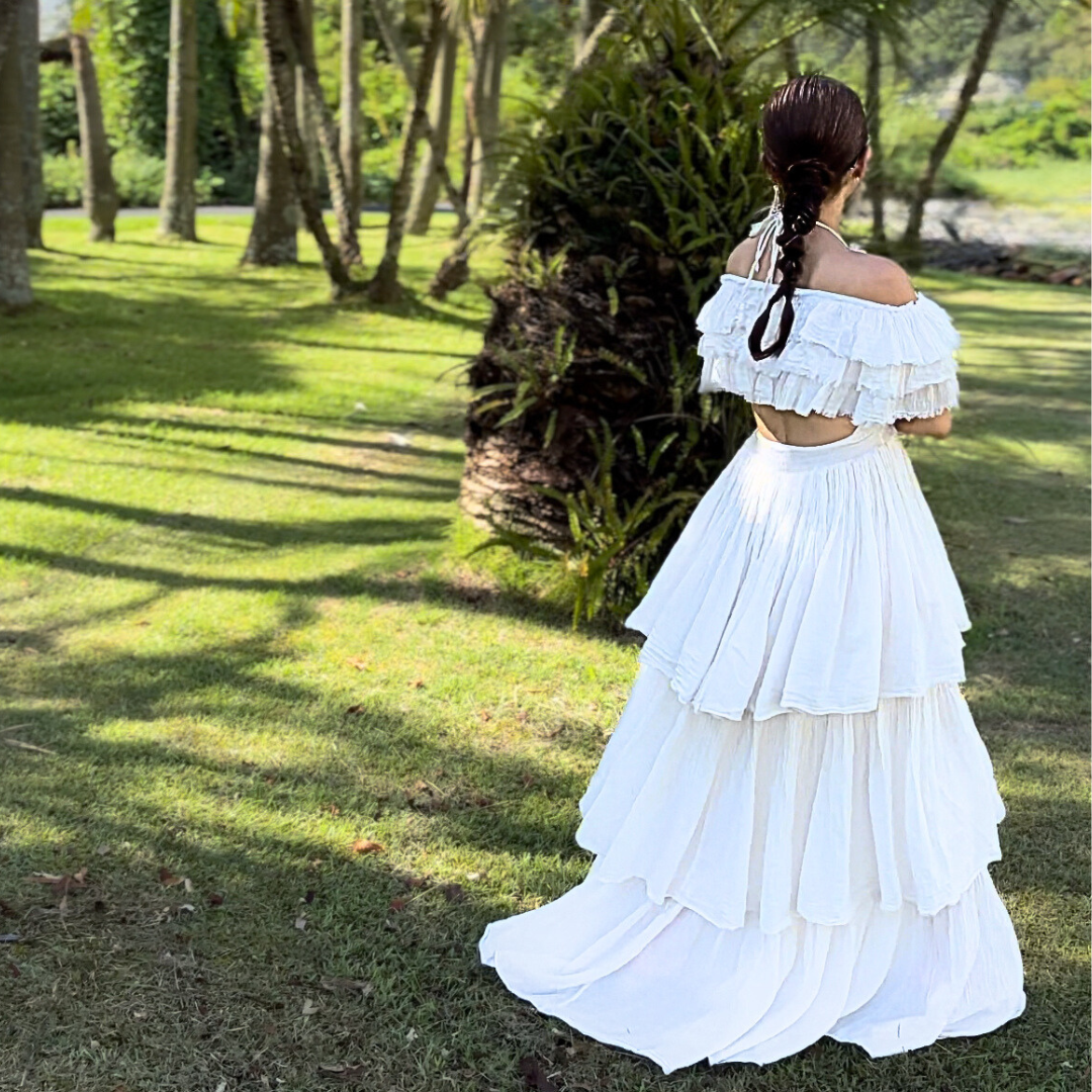 【Roa+Off sholder tops】【すぐ届く】ウェディングフォトに人気です – Emmaauravintage