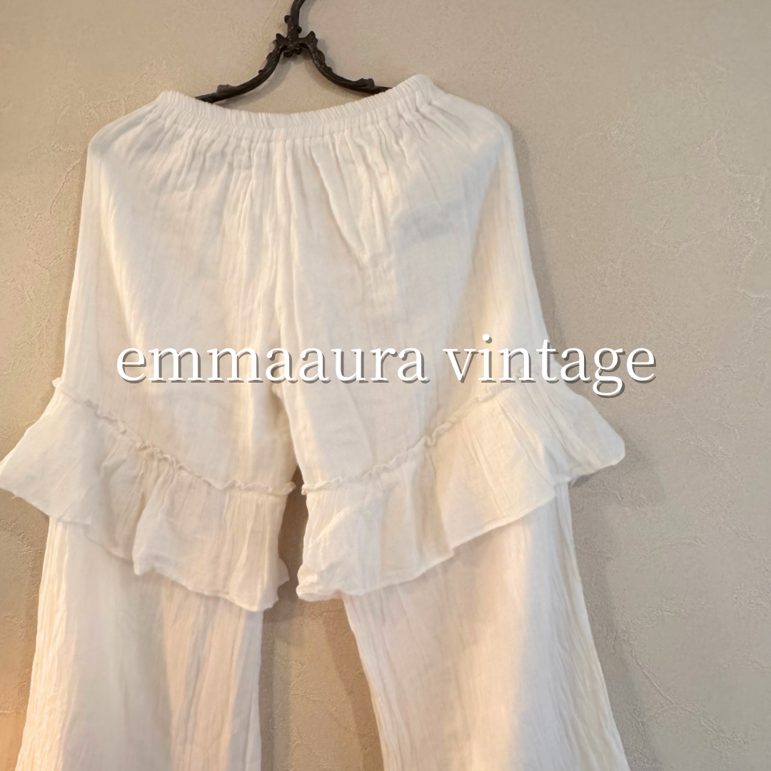 NEW🔔【すぐ届く】ドレスのためのVeil pants｜ベールパンツ