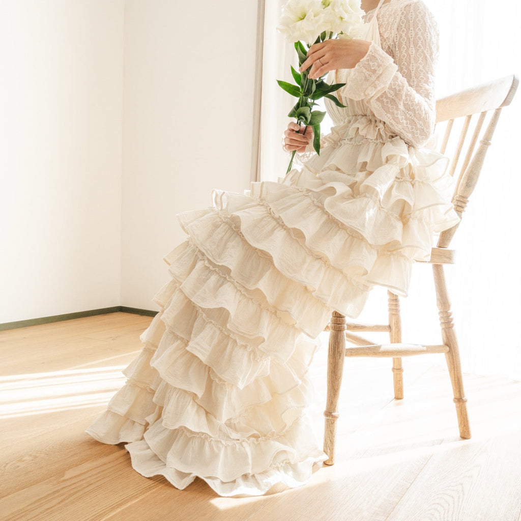 【予約商品プレゼント付🎁】【Lyra/ライラ】 オーガニックコットンドレス