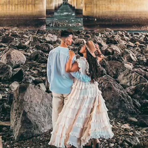 【すぐ届く】Rosa bell（ローザベル）たっぷり生地のオーガニックコットンドレス